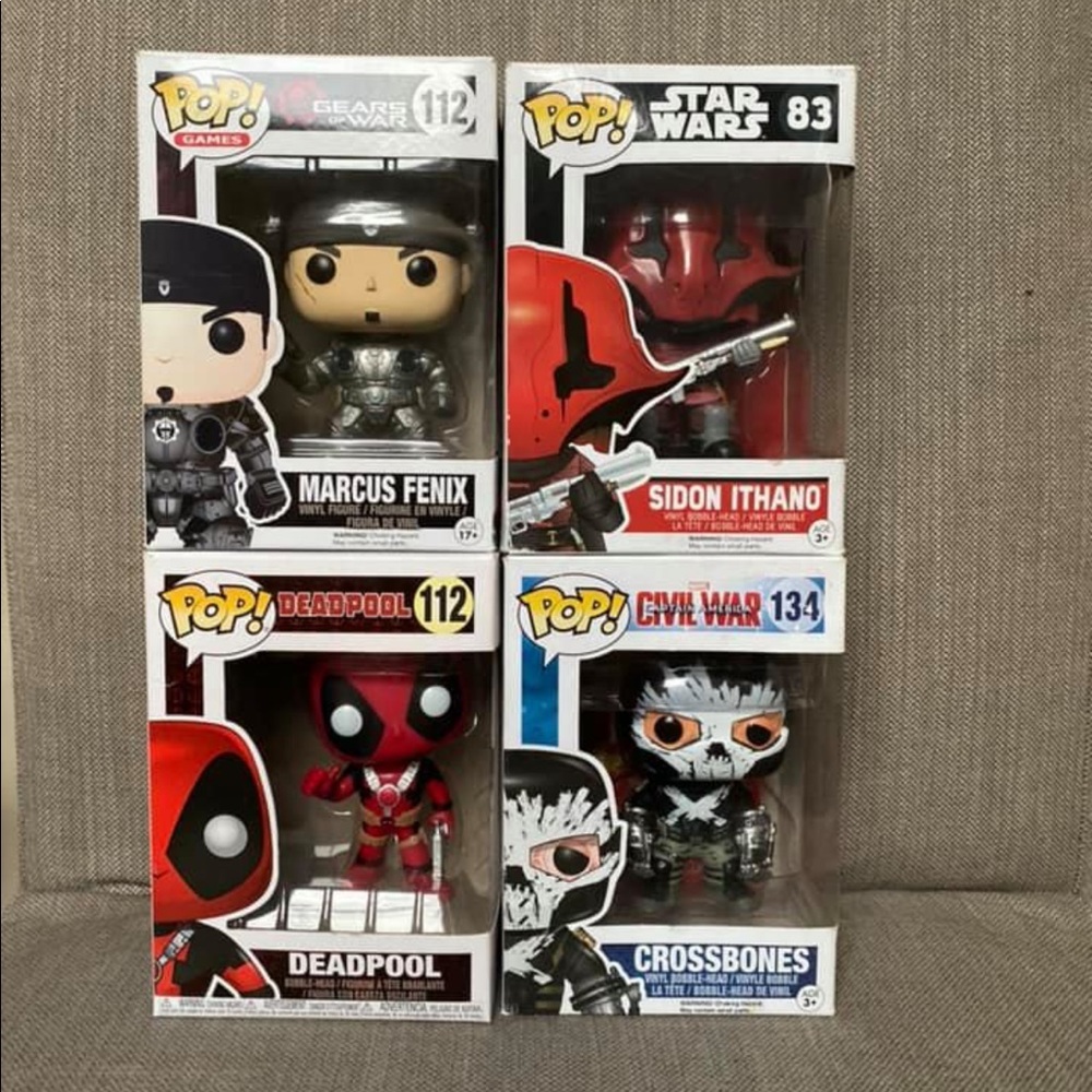 Funko pop lot of 4